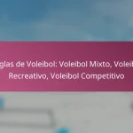 Reglas de Voleibol: Voleibol Mixto, Voleibol Recreativo, Voleibol Competitivo
